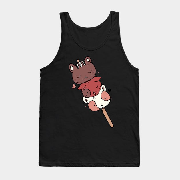 Dango Cat Tank Top by The Craft Coven